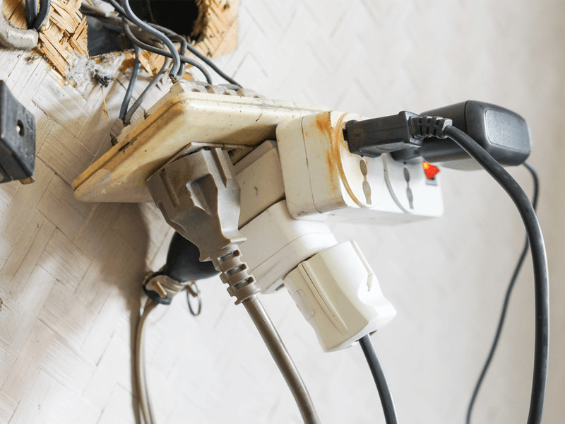 Cách ngăn chặn mạch điện ổ cắm điện quá tải
