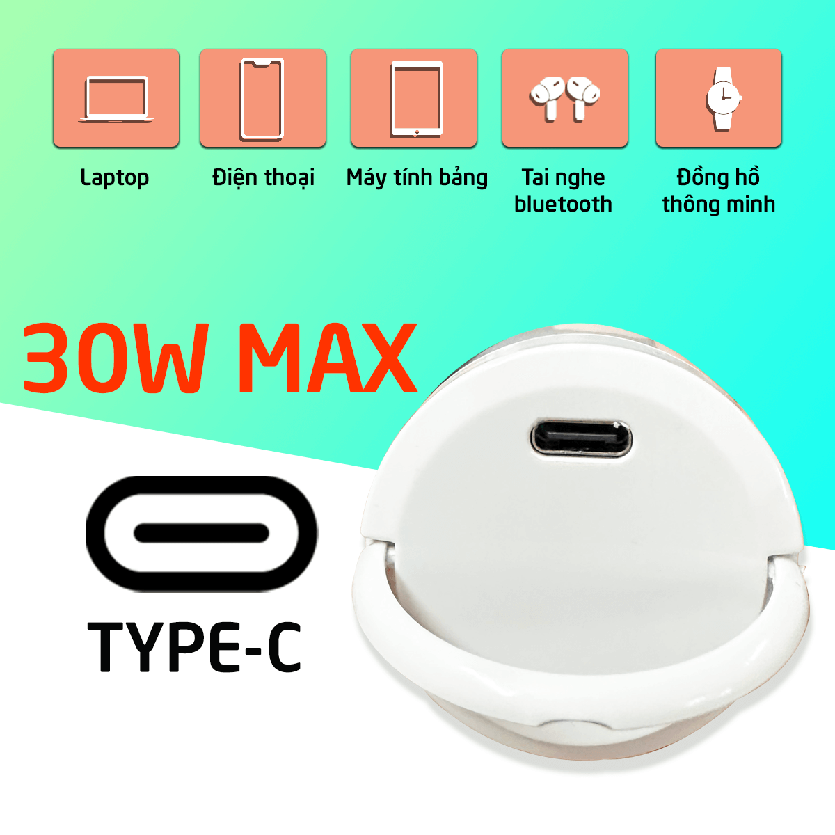 Ổ cắm sạc nhanh du lịch PA-GE1-U30