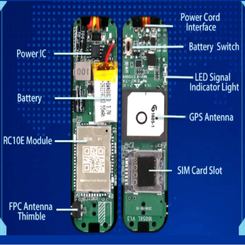 Chống trộm xe máy bằng GPS 4G J710